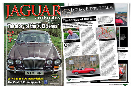 E - Type Jaguar article